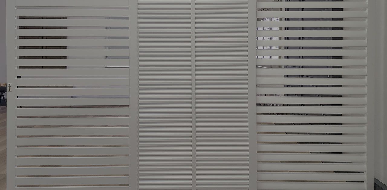 Fixed Louvre Screens