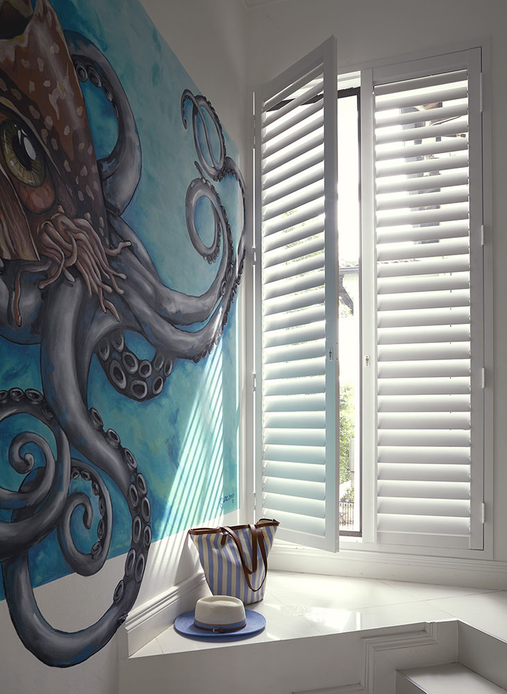 Our Integrated Flyscreen Shutters