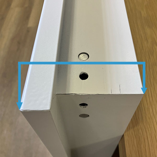 85mm frame width edge to edge